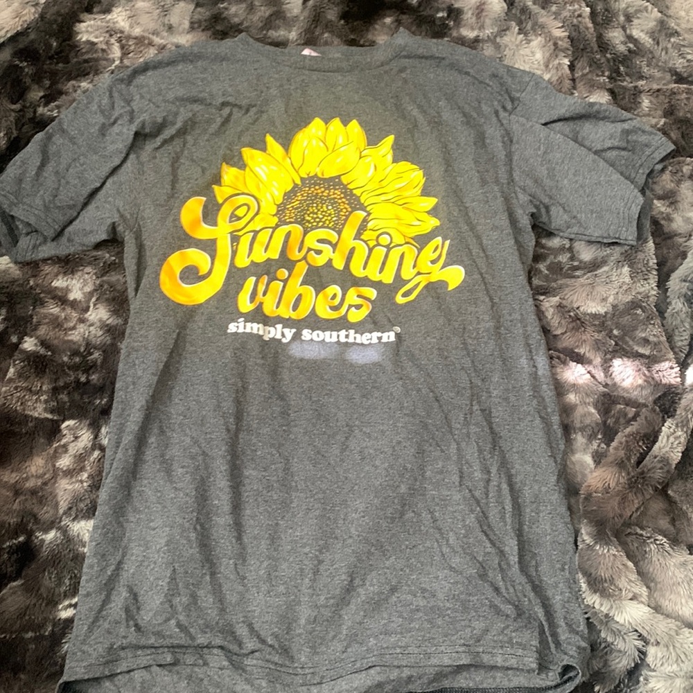 Simply Southern Sunflower Top